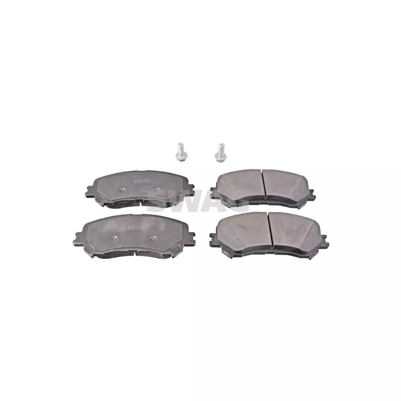 Jeu de 4 plaquettes de frein avant SWAG 60 91 6961