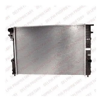 Radiateur, refroidissement du moteur DELPHI TSP0524007