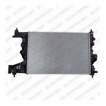 Radiateur, refroidissement du moteur DELPHI TSP0524044