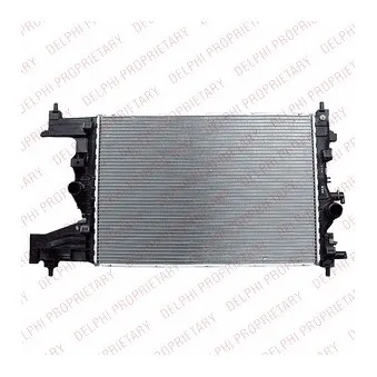 Radiateur, refroidissement du moteur DELPHI TSP0524047