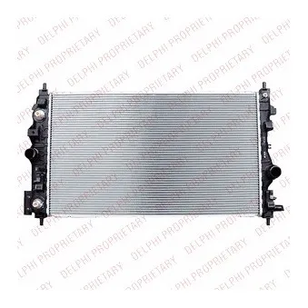 Radiateur, refroidissement du moteur DELPHI TSP0524049
