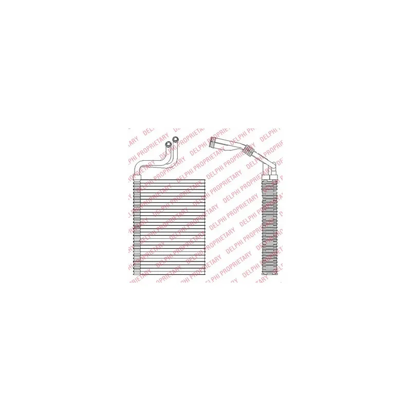 Evaporateur climatisation DELPHI TSP0525197