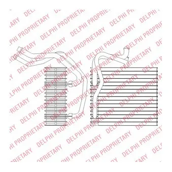 Evaporateur climatisation DELPHI TSP0525198