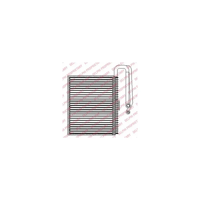 Evaporateur climatisation DELPHI TSP0525207