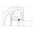 Embout de cardan avant (kit de réparation) LÖBRO 303892 - Visuel 2