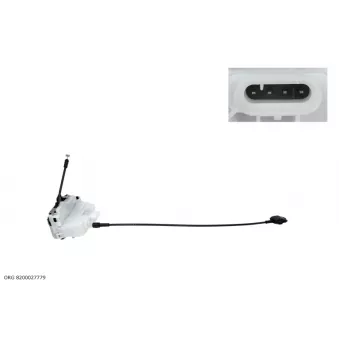 Serrure de porte avant droit OE 8200027779