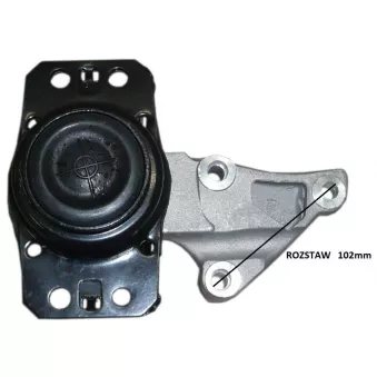 Support moteur TEKNÖR M4434