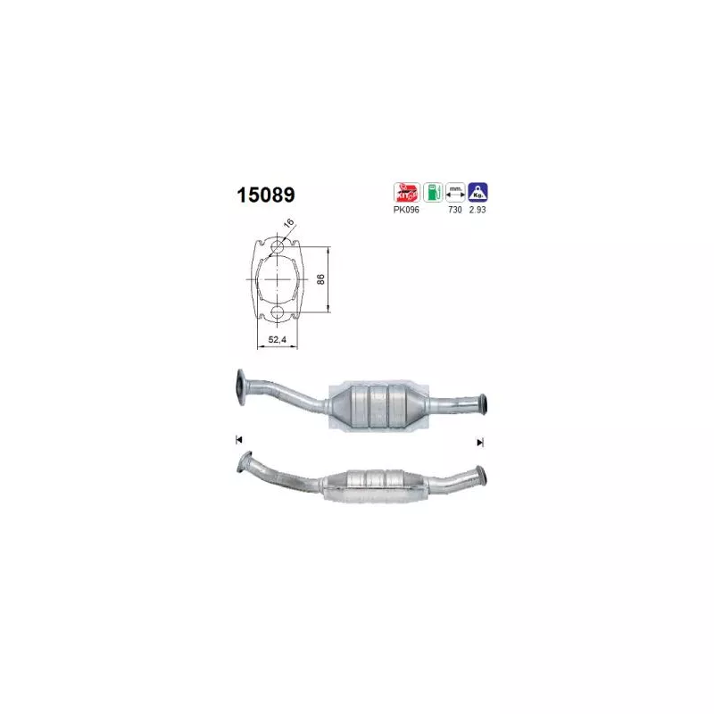 Catalyseur AS 15089