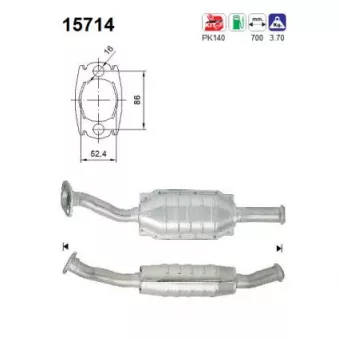 Catalyseur AS 15714