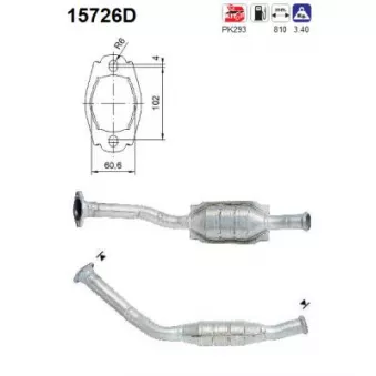 Catalyseur AS 15726D
