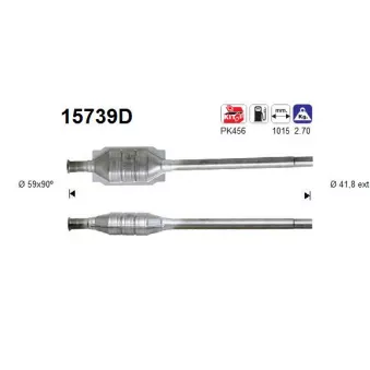 Catalyseur AS 15739D