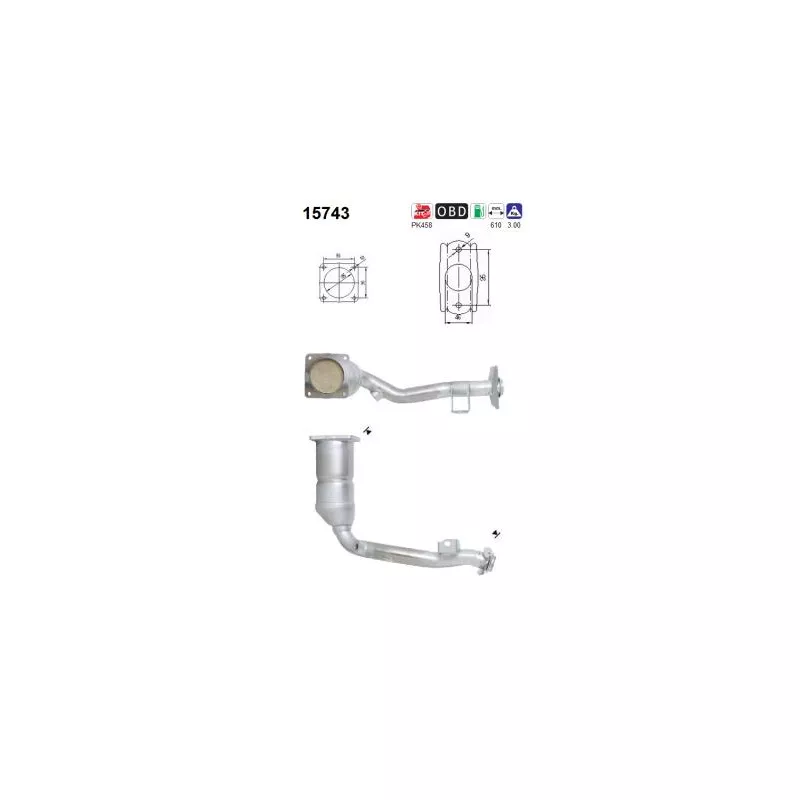 Catalyseur AS 15743