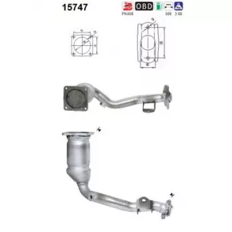Catalyseur AS 15747