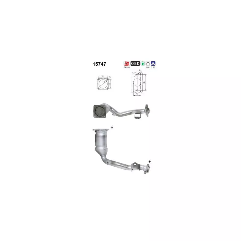 Catalyseur AS 15747
