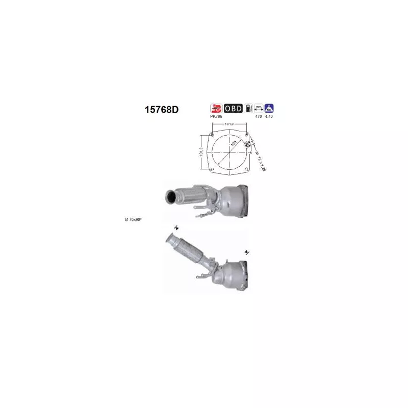 Catalyseur AS 15768D