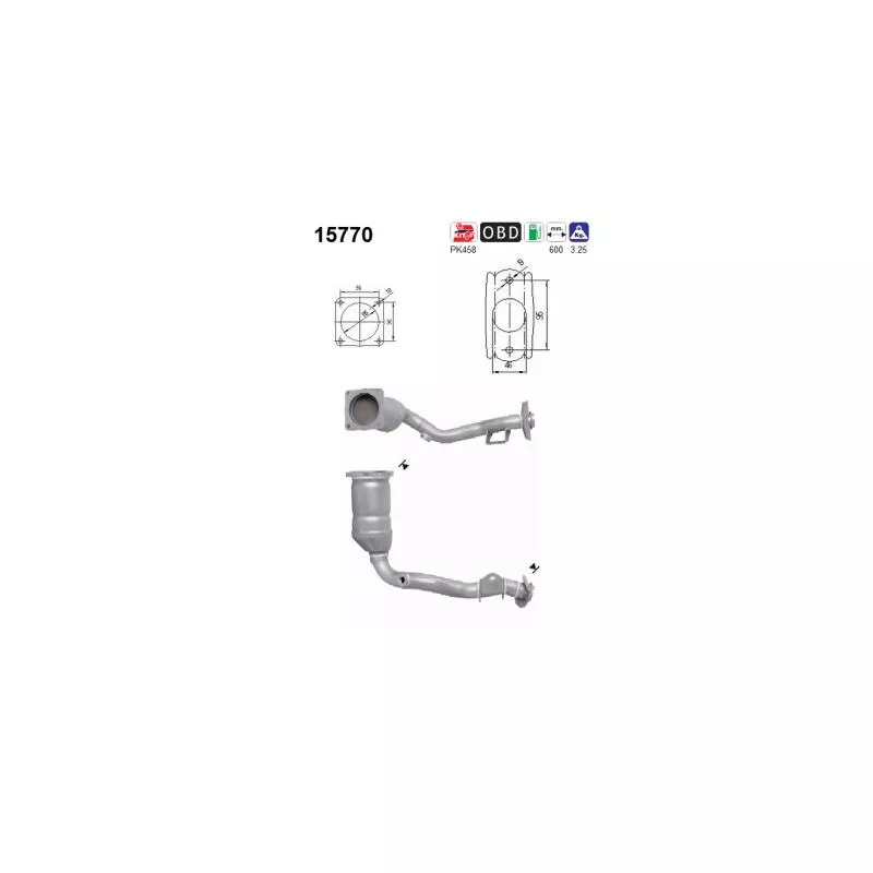 Catalyseur AS 15770