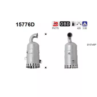 Catalyseur AS 15776D
