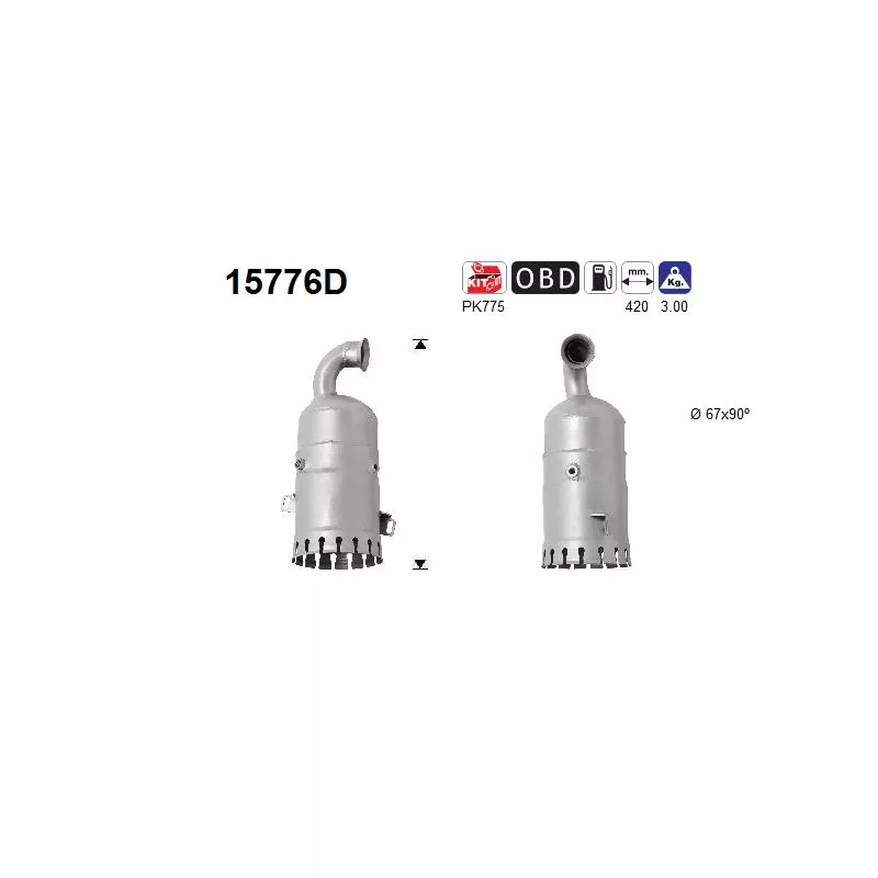 Catalyseur AS 15776D
