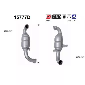 Catalyseur AS 15777D