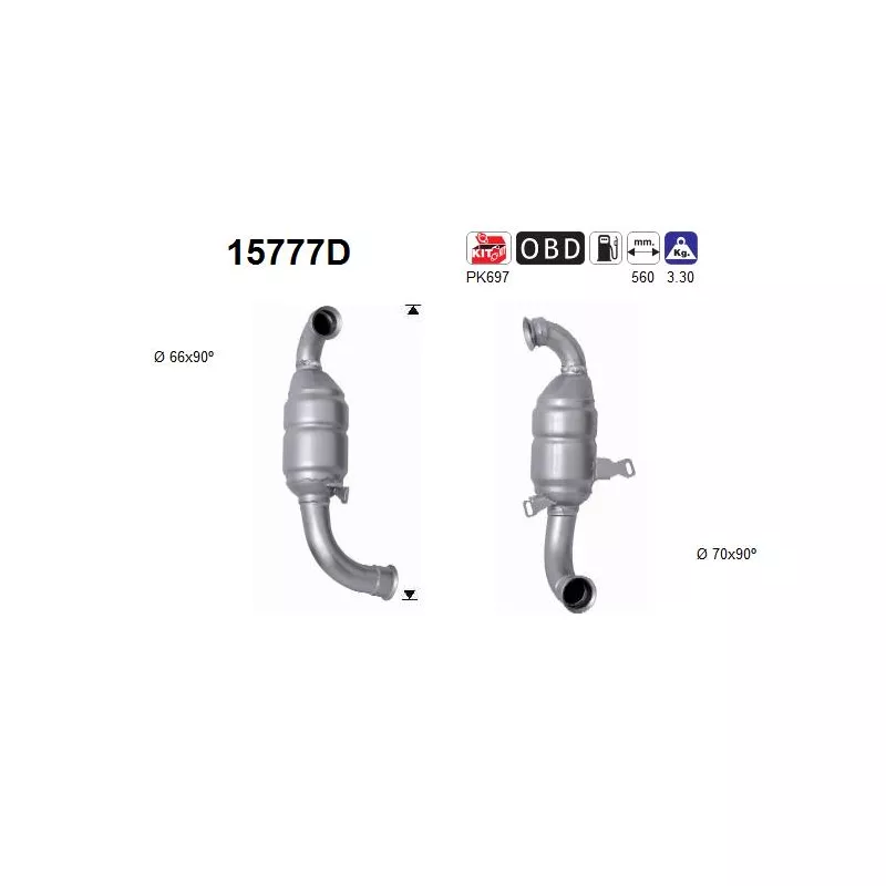 Catalyseur AS 15777D
