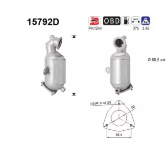 Catalyseur AS 15792D