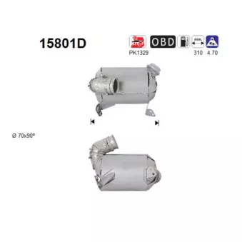 Catalyseur AS 15801D