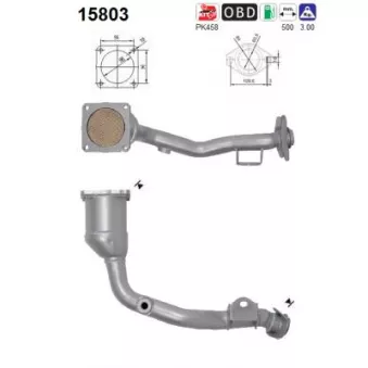 Catalyseur AS 15803
