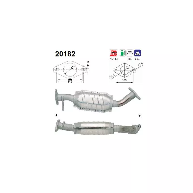 Catalyseur AS 20182