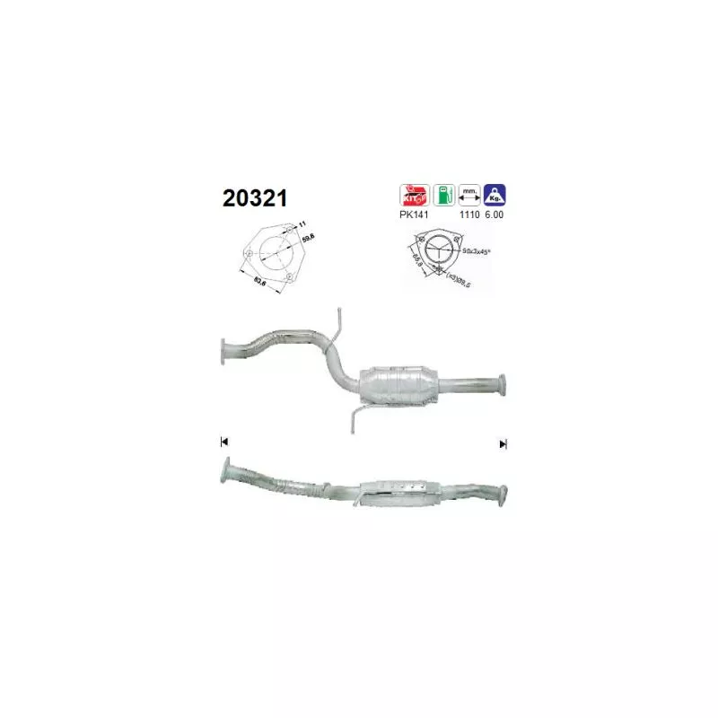 Catalyseur AS 20321