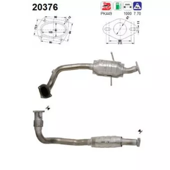 Catalyseur AS 20376