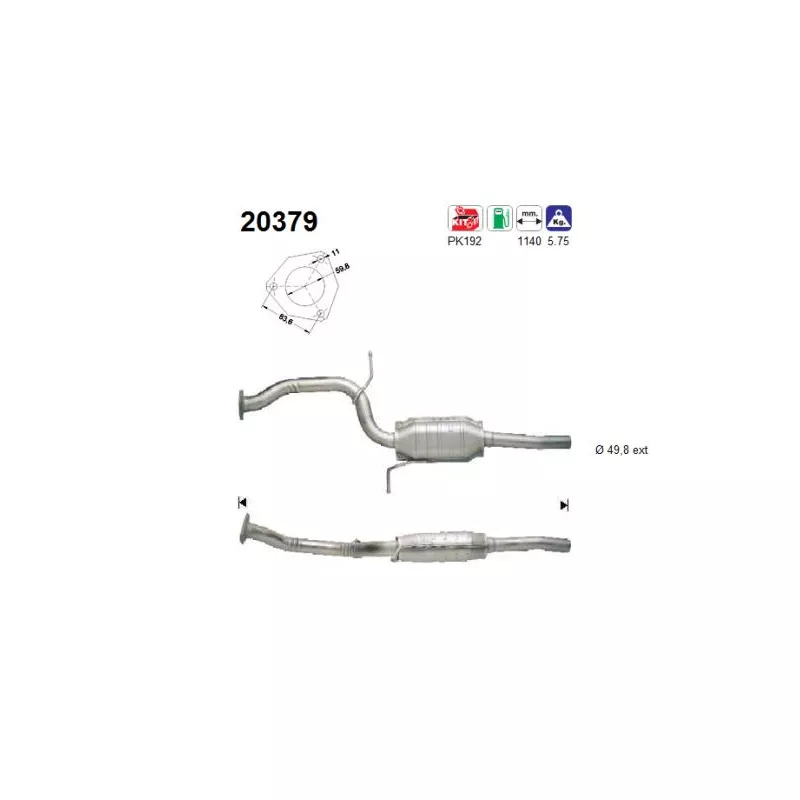 Catalyseur AS 20379