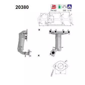 Catalyseur AS 20380