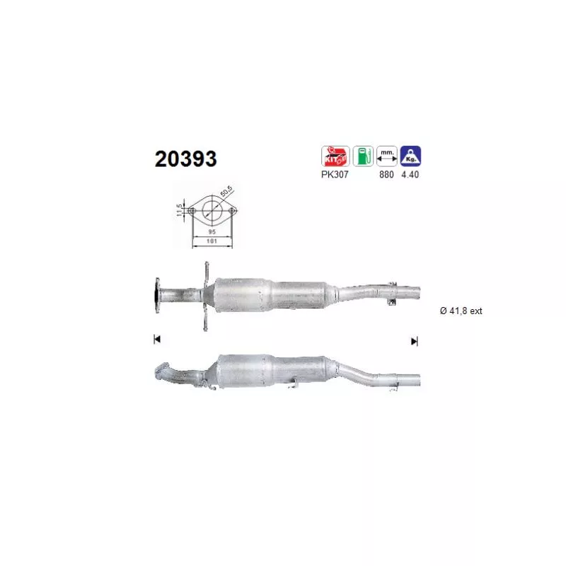 Catalyseur AS 20393