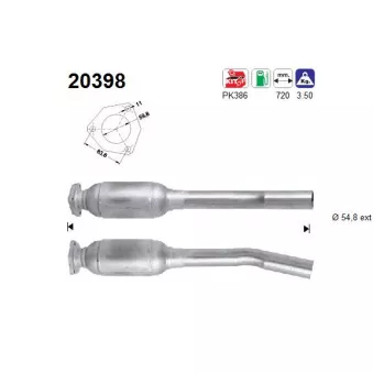 Catalyseur AS 20398