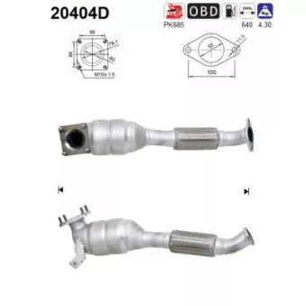 Catalyseur AS 20404D
