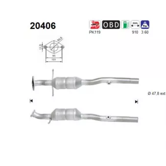 Catalyseur AS 20406