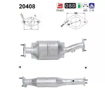 Catalyseur AS 20408
