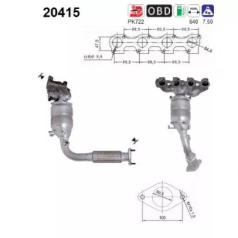 Catalyseur AS 20415