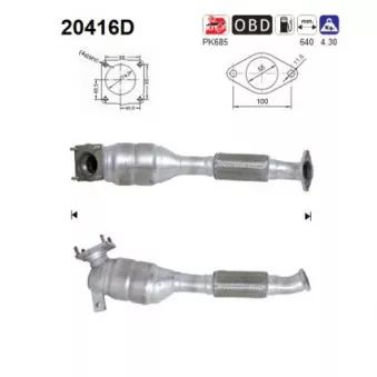 Catalyseur AS 20416D
