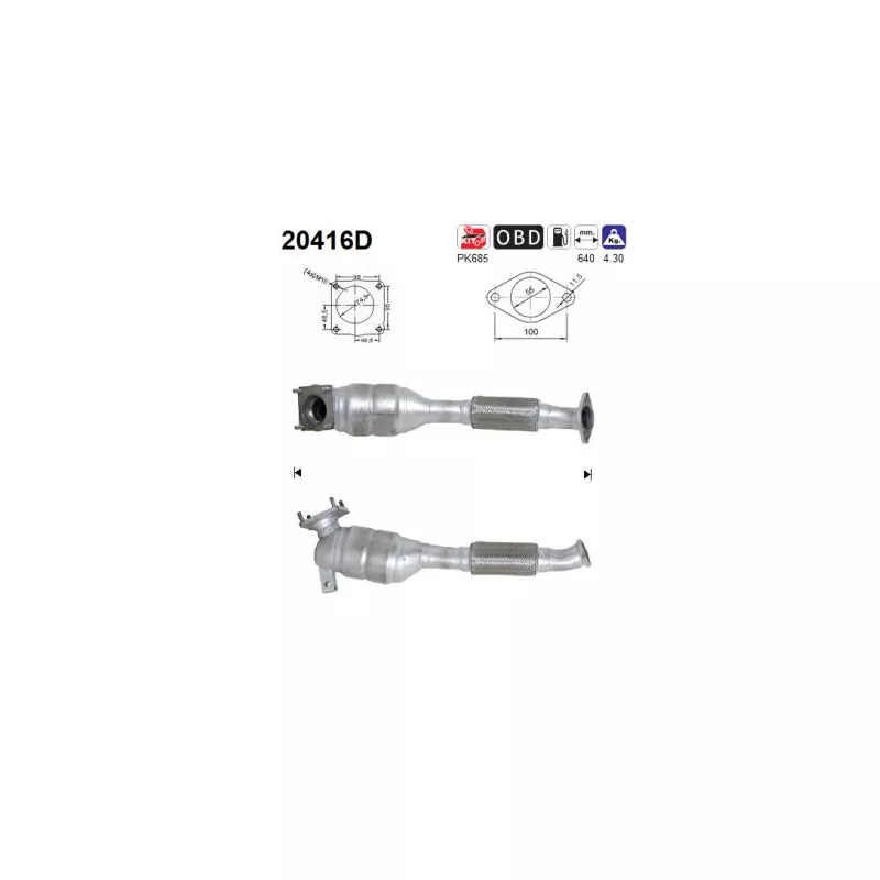 Catalyseur AS 20416D