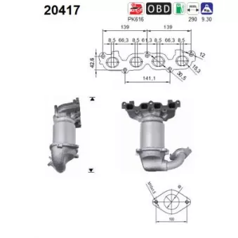 Catalyseur AS 20417