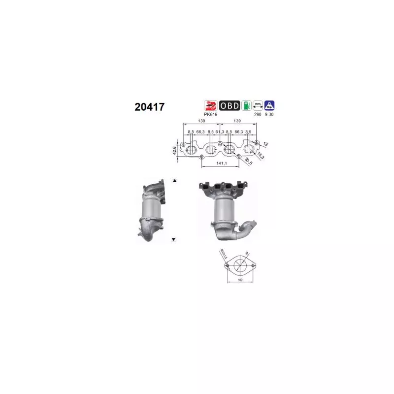 Catalyseur AS 20417