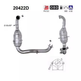 Catalyseur AS 20422D