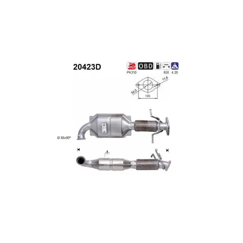 Catalyseur AS 20423D