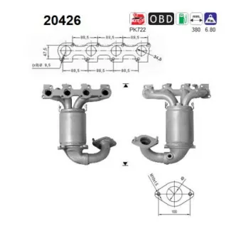 Catalyseur AS 20426