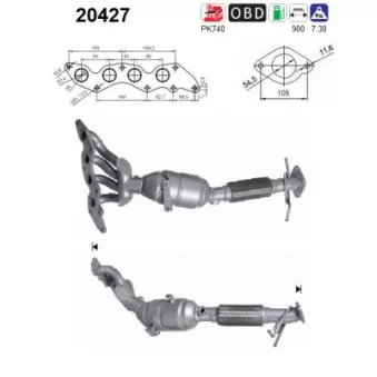 Catalyseur AS 20427