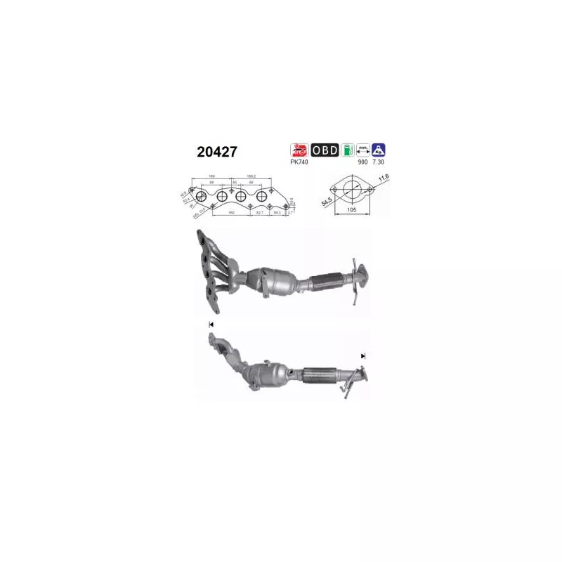 Catalyseur AS 20427