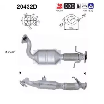 Catalyseur AS 20432D