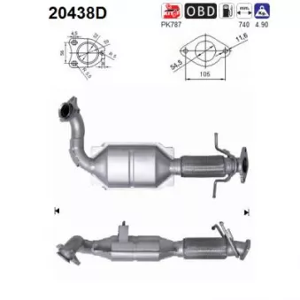 Catalyseur AS 20438D