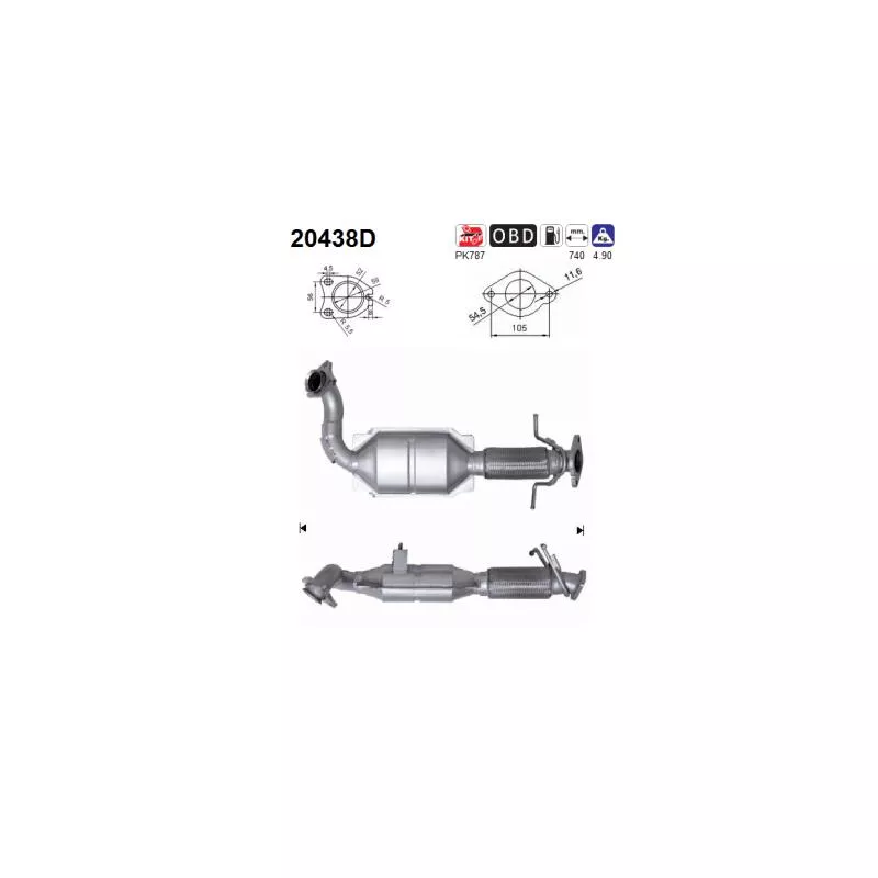 Catalyseur AS 20438D